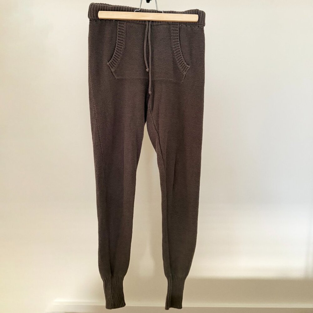 T Alexander Wang Cotton Knit Sweats Greyish/Brown